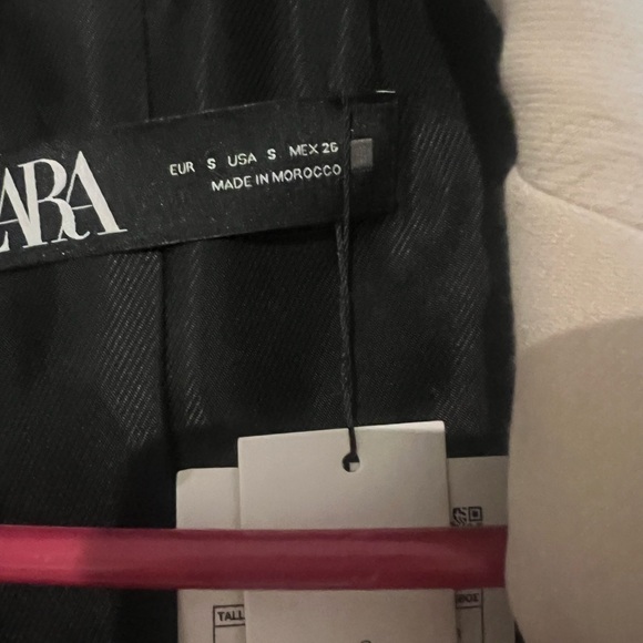 Zara bone white to cream colored Blazer size small - Picture 5 of 6